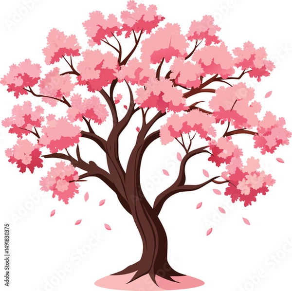 Obraz Japanese sakura tree