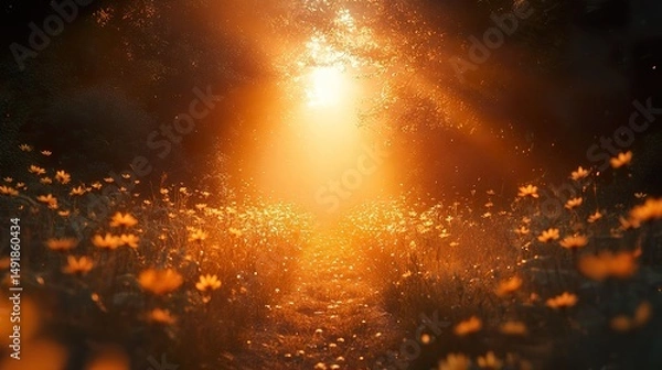 Obraz fire in the water