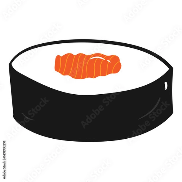 Obraz sushi digital illustration