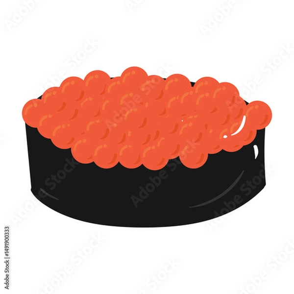 Obraz sushi digital illustration