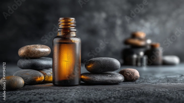 Obraz bottle of essential oil