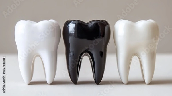 Obraz Insurance and enamel restoration services as part of comprehensive dental care offerings