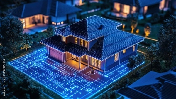Obraz Smart Home Technology Concept