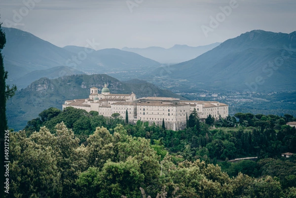 Obraz Monte Cassino Klasztor