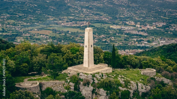Obraz Pomnik 3 Dywizji Kresowej Monte Cassino, Wzgórze 593