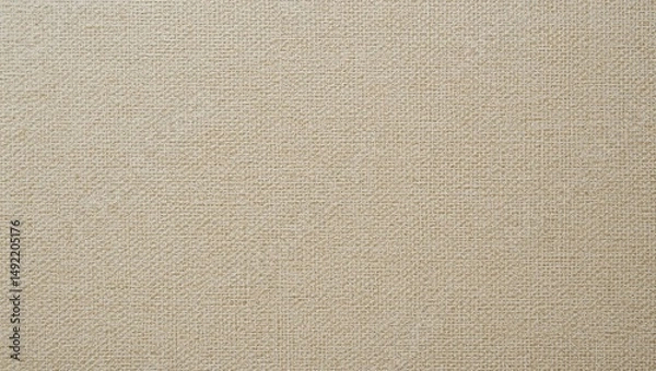Fototapeta A textured beige fabric background suitable for various design projects.