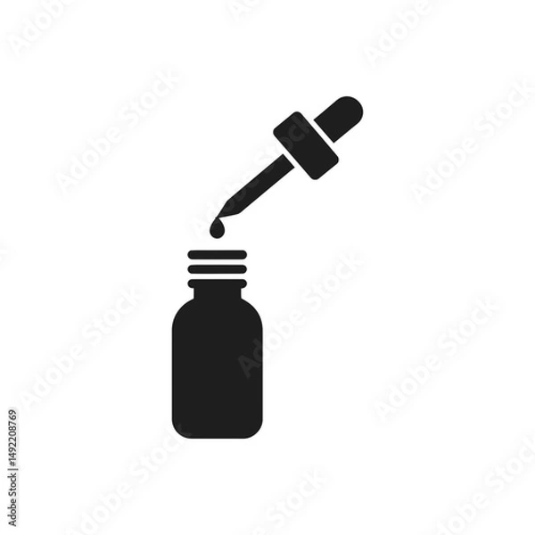 Obraz Essential Oil Bottle Icon