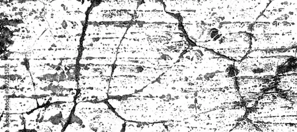 Fototapeta Vintage grunge background with abstract cracked texture .aged dirty retro surface design featuring distressed patterns, scratched wall effects .decorative brush ink art on textured backdrop .