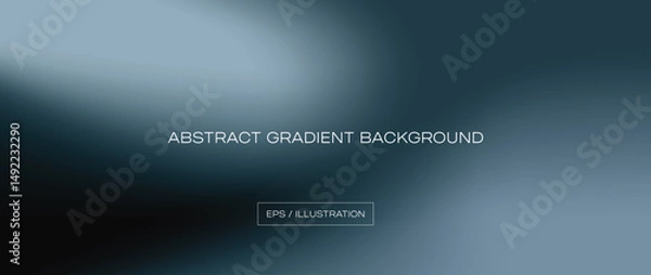 Fototapeta Abstract Gray Gradient Background with Dark and Light Tones for Modern Design