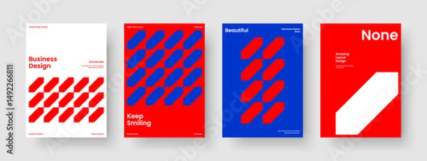 Fototapeta Isolated Business Presentation Template. Abstract Banner Design. Creative Book Cover Layout. Flyer. Brochure. Background. Poster. Report. Portfolio. Handbill. Magazine. Notebook. Journal