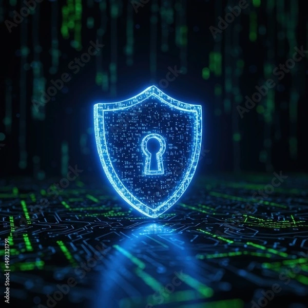 Obraz computer security concept