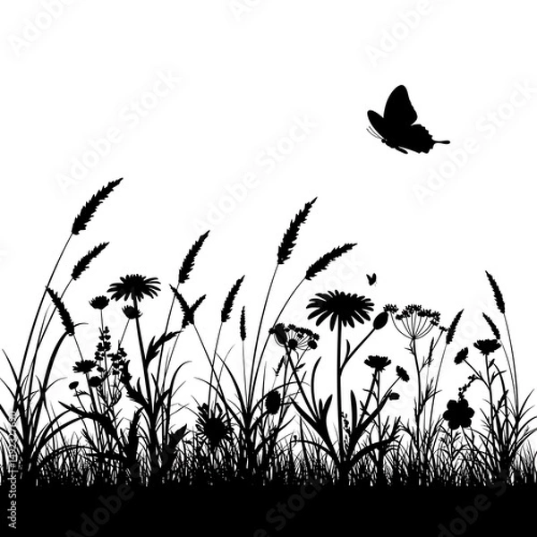 Fototapeta Whispers of Summer's Dawn AI Generated