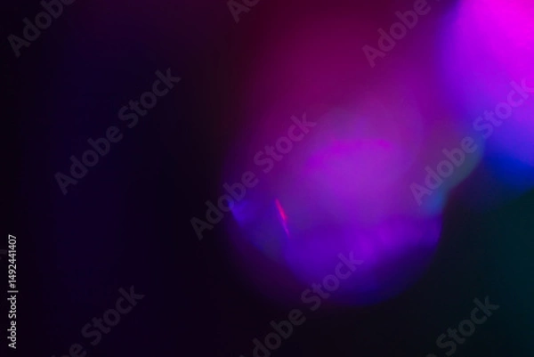 Fototapeta Soft rainbow light flares background or overlay