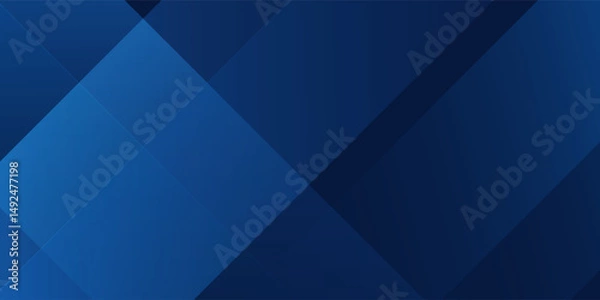 Fototapeta Abstract black dark navy blue silver abstract pattern background. Geometric shape. Line triangle angle fold polygon diamond 3D background abstract simple