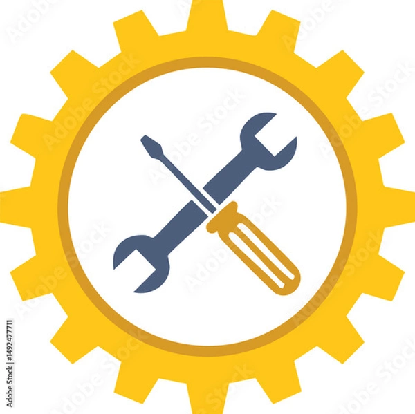 Obraz tools icon vector illustration