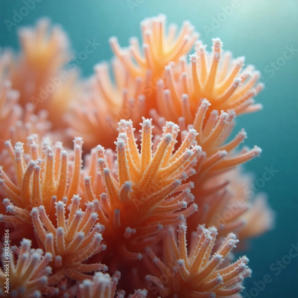 Fototapeta orange anemone