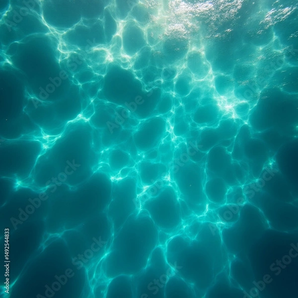 Obraz blue water background
