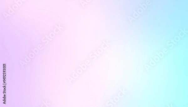 Obraz パステル紫と水色のシンプル綺麗な背景4