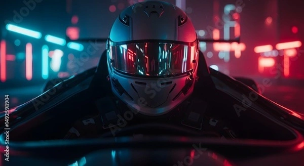 Fototapeta Dry Desert Landscape with Clear Blue Sky