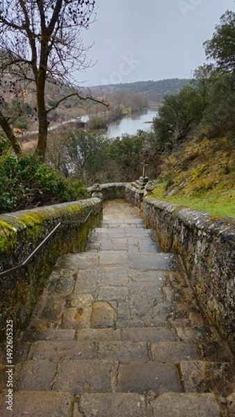 Obraz Monasterio en las montañas