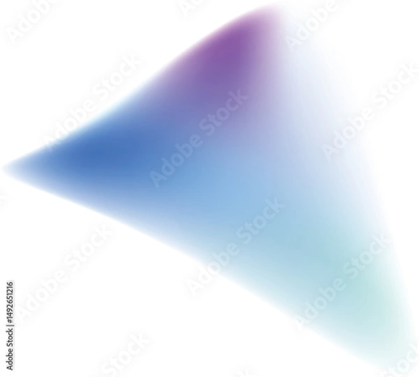 Fototapeta Abstract blue purple gradient swirl design background