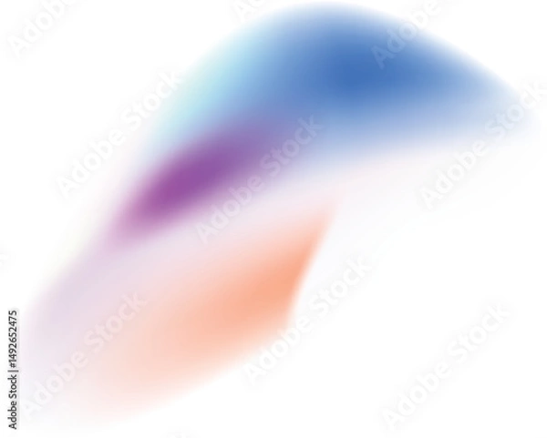 Fototapeta Abstract pastel swirl background design element