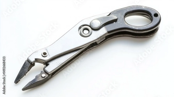 Fototapeta Hole puncher isolated on white background