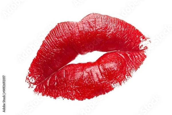 Obraz red lips
