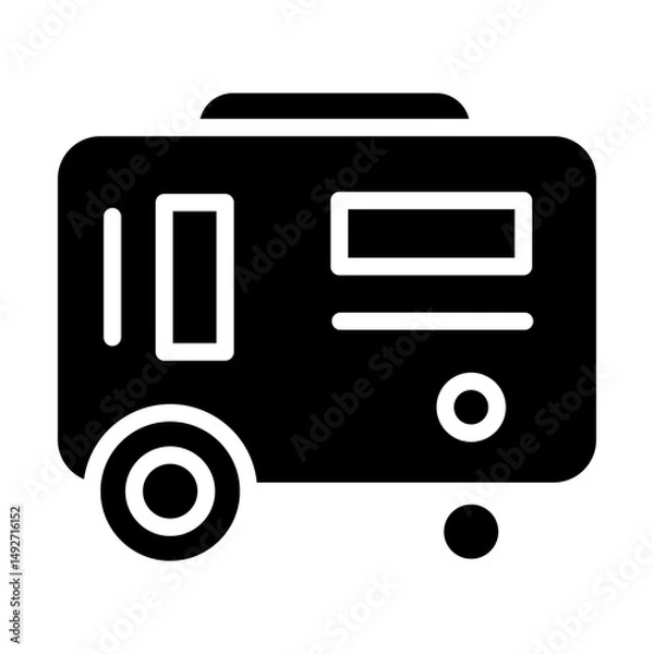 Fototapeta generator icon