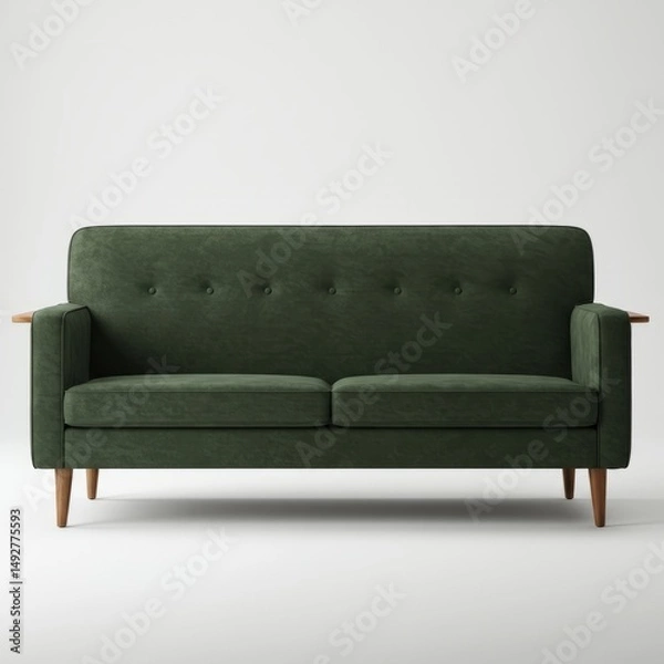Obraz luxury sofa on a white background