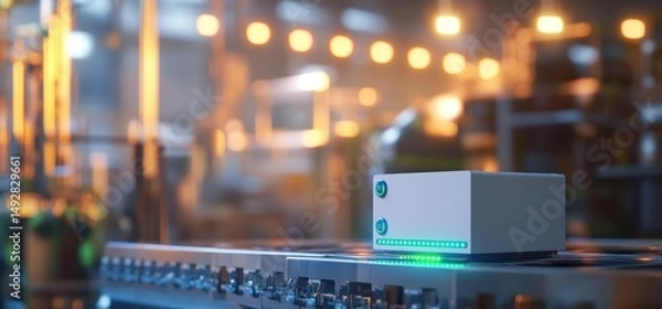 Fototapeta Smart Factory Automation: Future of Manufacturing
