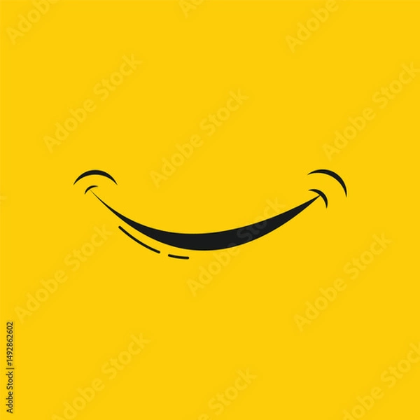 Fototapeta International day of happiness vector design