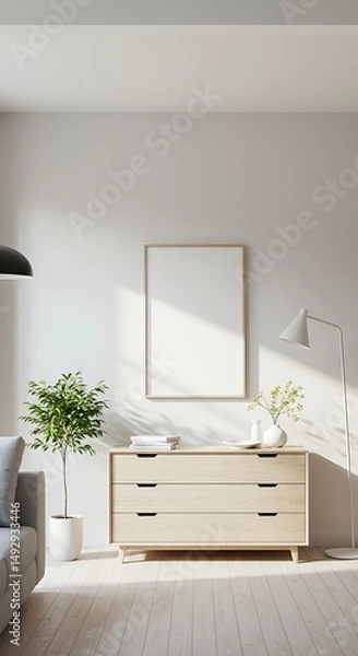 Fototapeta 光と木の静寂