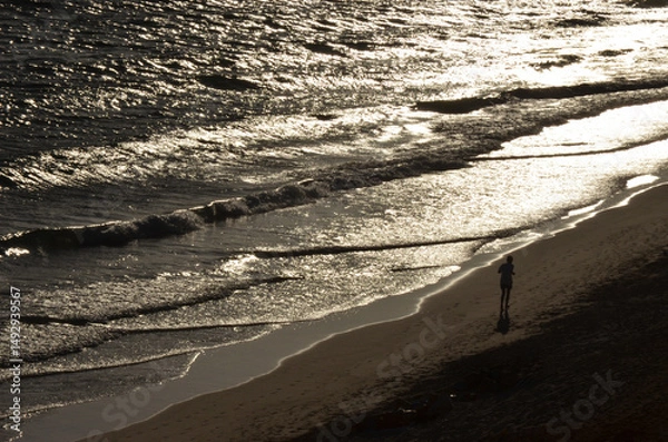 Obraz Spaziergänger am Meer