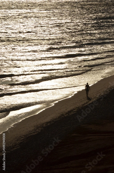 Obraz Spaziergänger am Meer