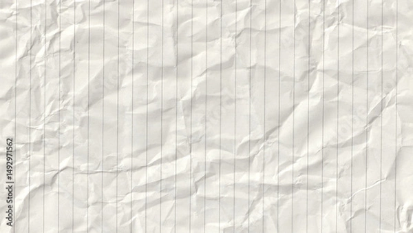 Obraz crumpled striped paper background texture