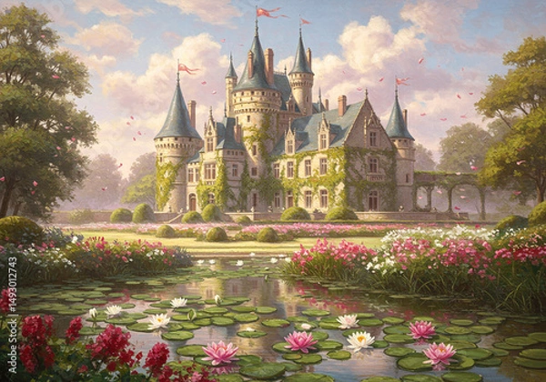 Fototapeta お城の風景