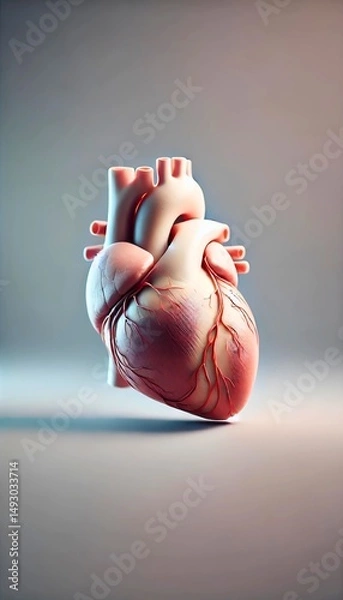 Fototapeta Anatomical Heart Study