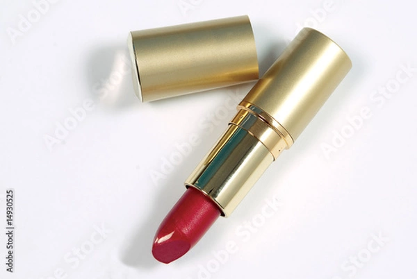 Obraz gold lipstik