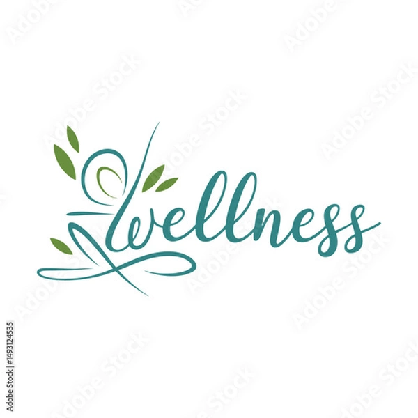 Fototapeta Wellness Logo Design,