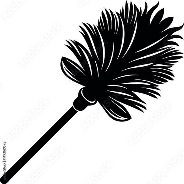 Fototapeta Feather Duster Vector Graphic for Designers