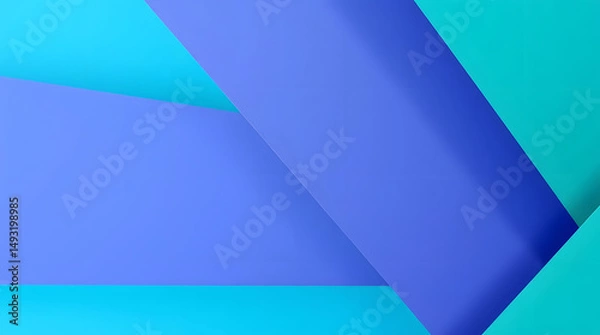 Obraz abstract background with blue stripes