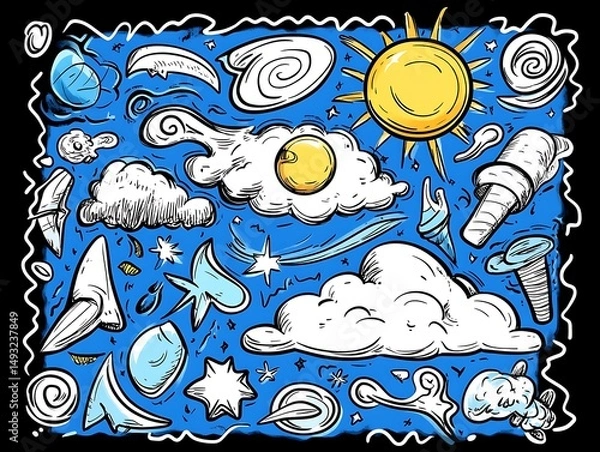 Fototapeta 空想の万華鏡