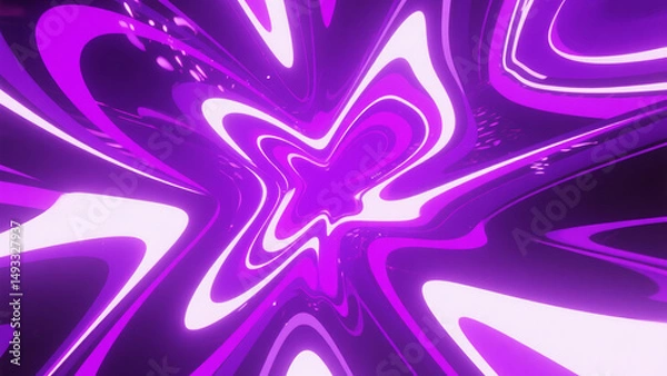 Obraz Elegant Purple Gradient Background for Poster Design