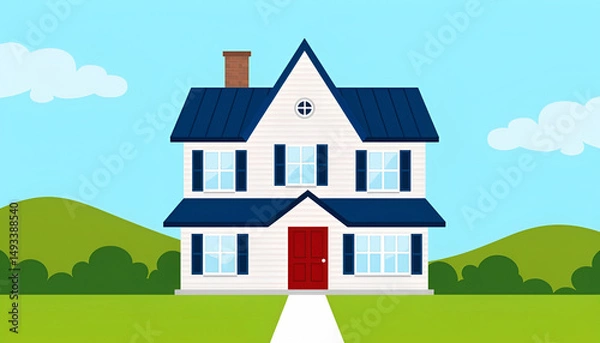 Obraz house in the forest