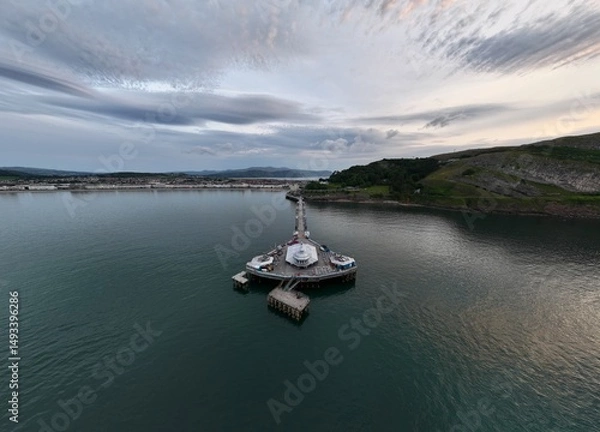 Fototapeta Llandudno pier, Wales