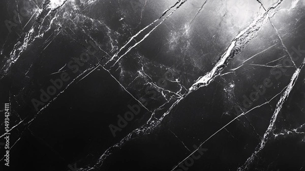 Obraz black leather texture