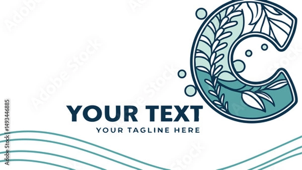 Obraz Letter C logo design vector template design for brand