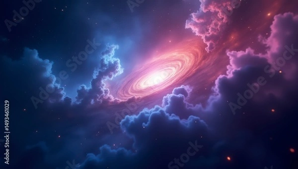Obraz Galaxy Nebula Cloudscape