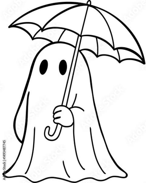 Obraz Rainy ghost 